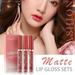3Pcs Matte Liquid Lipstick Makeup Set Matte liquid Long-Lasting Wear Non-Stick Cup Not Fade Waterproof Lip Gloss