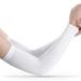 Meterk Cooling Arm Sleeves Men Women Sun Protection Long Arms Sleeves Cover for Cycling Driving Running Golfing Football Basketball