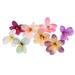 10 pieces silk artificial orchid flowers silk decoration flower head mixed color