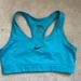 Nike Intimates & Sleepwear | Nike Medium Sports Bra In Turquoise | Color: Blue | Size: M