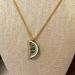 Kate Spade Jewelry | Kate Spade Gold And Green Lime Slice Cz Out Of The Office Necklace | Color: Gold/Green | Size: Os