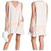 Free People Dresses | Free People Run With Me Sleeveless White Plaid Sundress M | Color: White | Size: M