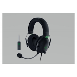 Razer Blackshark V2 Kopfhörer Verkabelt Kopfband Gaming Schwarz, Grün Image