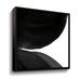 Wrought Studio™ Black & Pools II - Floater Frame Painting on Canvas Canvas, Wood in White | 36 H x 36 W x 2 D in | Wayfair