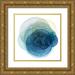 Popp Grace 20x20 Gold Ornate Wood Framed with Double Matting Museum Art Print Titled - Evolving Planets I