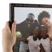 ArtToFrames 4x6 Inch Walnut Bamboo Picture Frame This Brown Wood Poster Frame is Great for Your Art or Photos Comes with Regular Glass (4874)