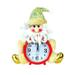 hoksml Christmas Clearance Deals Christmas Decorations Christmas Clock Bedside Decoration Creative Small Gift Clock Cartoon Cute Silent Alarm Clock Gift