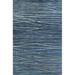 Greenwich Collection Abstract Contemporary Wool & Viscose Hand Tufted Area Rug Azure - 7 ft. 9 in. x 9 ft. 9 in.