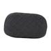 Office Chair Head Pillow Cover Swivel Chair Pillow Cover Polyester Stretch Elastic Edge Fitted Desk Chair Pillow Cover Chair Headrest Protection Black