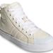 Adidas Shoes | Adidas Womens Bravada Sneakers Shoes Off White Gy5042 Mid Top Lace Up Size 10 | Color: White/Yellow | Size: 10