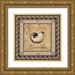 Panossian Paul 20x20 Gold Ornate Wood Framed with Double Matting Museum Art Print Titled - Shell Works III