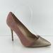 J. Crew Shoes | J. Crew Collection Roxie Glitter Women's Pale Pink Suede Heel Size 9 Nwot | Color: Gold/Pink | Size: 9