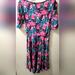 Lularoe Dresses | Nwt Lularoe Nicole Style Dress | Color: Blue/Pink | Size: S