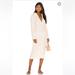Free People Dresses | Free People Fp Beach Aster Long Sleeve Dress, Ivory, Size M, Nwt | Color: Cream | Size: M