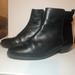 Coach Shoes | Coach Ankle Booties. Black Leather And Suede. | Color: Black | Size: 6.5