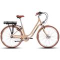 E-Bike SAXONETTE "CLASSIC PLUS 2.0" E-Bikes Gr. 45 cm, 28 Zoll (71,12 cm), braun (cappuccino glanz) E-Bikes