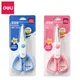 DELI-Ciseaux en dentelle pour enfants coupe-papier Zig Zag Craft bleu rose outils de coupe de