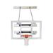 SuperMount68 Select Steel-Acrylic Wall Mounted Basketball System Forest Green