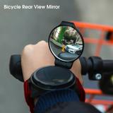 Portable Bicycle Rearview Mirror Easy to Wear Elastic Band Accessories Bicycle Wrist Mirror for Road Bike
