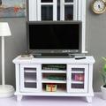 Dollhouse TV Set (3 Pieces) Television with Remote Control and TV Stand Living Room Furniture