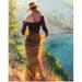 Great BIG Canvas | Rolled Steve Henderson Poster Print entitled Lady of the Lake