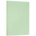 JAM Vellum Bristol 67lb Cardstock 11 x 17 Ledger Size Coverstock Green 50 Tabloid Sheets/Pack