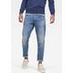 Regular-fit-Jeans G-STAR RAW "3301 Straight Tapered" Gr. 33, Länge 34, blau (worn in azure) Herren Jeans Regular Fit