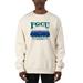 Men's Uscape Apparel Cream Florida Gulf Coast Eagles Premium Heavyweight Pullover Sweatshirt