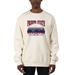 Men's Uscape Apparel Cream Fresno State Bulldogs Premium Heavyweight Pullover Sweatshirt