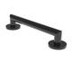 CSI Bathware Modern Straight Grab Bar Metal in Black | 3 H x 24 W x 1.25 D in | Wayfair BAR-MODERN24-MB