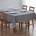 Teflon Polytetrafluoroethylene Addison Water & Stain-Resistant Tablecloth, 60 X 84 Inch Tan Polyester in Gray | 84 W x 60 D in | Wayfair