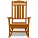 Red Barrel Studio® Outdoor Rocking Chair Plastic in Orange | 42.5 H in | Wayfair 45F7F15C570046E0973C6D4F6A81425A