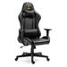 Inbox Zero Gaming Chair w/ Zodiac Star Sign Poker Crown Poker Logo Zodiac Aries Sign Adjustable Reclining Ergonomic Foam Padding Swivel PC Game Chair Foam Padding | Wayfair