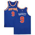 "R.J. Barrett Blue New York Knicks Autographed Nike Icon Authentic Jersey with ""Maple Mamba"" Inscription"