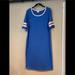 Lularoe Dresses | Lularoe Julia Blue And Pink Midi Dress Euc | Color: Blue/Pink | Size: 2xl