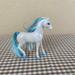 Disney Toys | Disney Cinderella Plastic Horse Figure Toy 4.25'' Mattel Miniature Blue White | Color: Blue/White | Size: 4.25 In