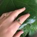 Anthropologie Jewelry | Agapantha Gold Fill Kyanite Wrap Ring Crystal Gemstone Energy 7.5 Handmade | Color: Blue/Gold | Size: Os