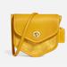 Coach Bags | Coach Turnlock Flap Pouch 15 With Horse And Carriage Print | Color: Yellow | Size: Os