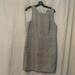 J. Crew Dresses | J Crew Dress Women's Size 10 Peekaboo Back Black And White Sleeveless Side Zip | Color: Black/White | Size: 10