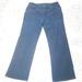 Nine West Jeans | 9 West Jeans Straight Leg Dark Wash Mid Rise Pocket Flaps 8 Petite 28 | Color: Blue | Size: 8p