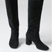 Urban Outfitters Shoes | Knee-High Black Suede Boots - Size 8 | Color: Black | Size: 8