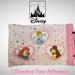 Disney Bedding | Disney Princess Flannel Pillowcase | Color: Pink | Size: Twin