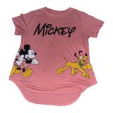 Disney Tops | Disney Mickey Mouse, Pluto & Minie Mouse Pink Shirt Women Size Xl | Color: Pink | Size: Xl