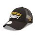 Women's New Era Black Pittsburgh Steelers Team Trucker 9FORTY Snapback Hat