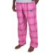 Men's Concepts Sport Pink Seattle Seahawks Ultimate Plaid Flannel Pajama Pants
