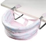 Adora Baby Doll Feeding Seat in Classic Pastel Pink Fits up to 20 inch Baby Doll Fabric