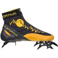 La Sportiva Mega Ice Evo Climbing Shoes - Men's Black/Yellow 37.5 40B-999100-37.5