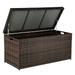 BaytoCare Deck Storage Box Indoor/Outdoor Wicker Furniture for Patio Deck Living Room Etc.