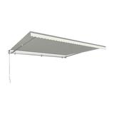 Awntech MM14-US-OAT 14 ft. Maui Manual Retractable Awning Oatmeal Spec - 120 in.