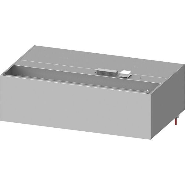 Stalgast Wandhaube "Basic Line", Kastenform 1700 mm x 1400 mm mit Flammschutzfilter Typ B Image